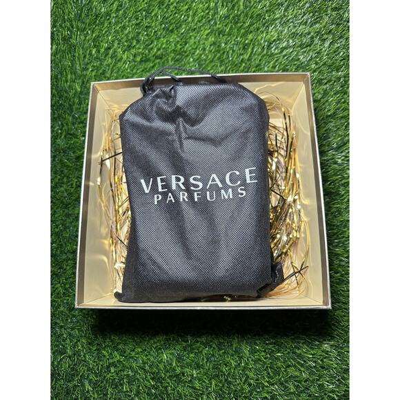 Versace Gold Crossbody Bag Versace Parfums New - Picture 8 of 9